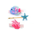 Fish Neon Under The Sea Hair Clips Set - Lilies & Roses NY