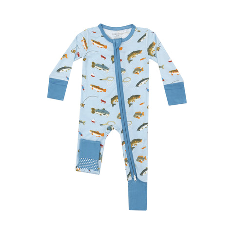 Fishing 2 Way Zipper Romper - Angel Dear