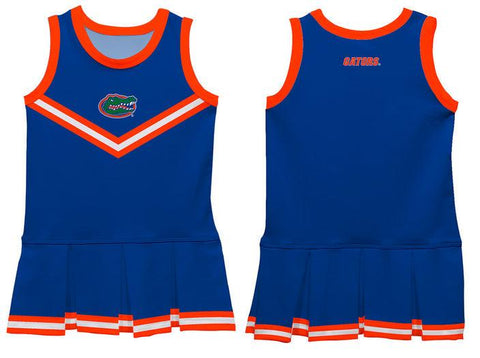 Florida Gators Blue Sleeveless Cheerleader Dress - Butterbugboutique