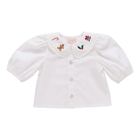 Girls Noelle Top - Christmas Characters