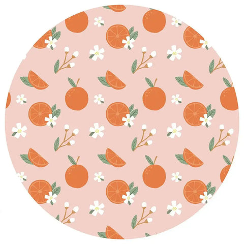 Freshly Squeezed Oranges Bamboo Knotted Gown - Emerson and Friends