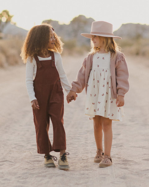 Fringe Cardigan | Rose - Rylee + Cru