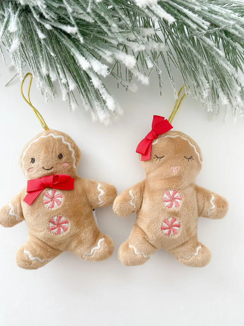 Gingerbread Couple Ornaments - Mon Ami