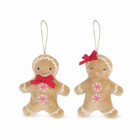 Gingerbread Couple Ornaments - Mon Ami