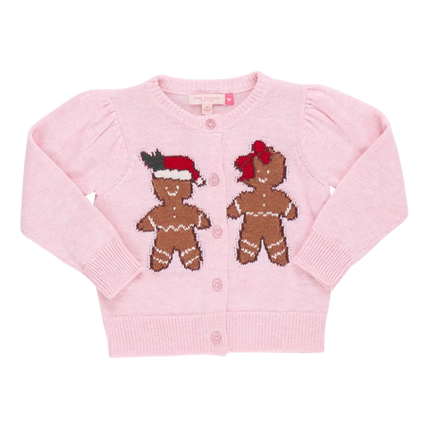 Gingerbread Girls Constance Sweater - Pink Chicken