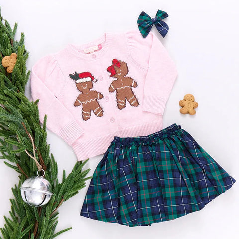 Gingerbread Girls Constance Sweater - Pink Chicken