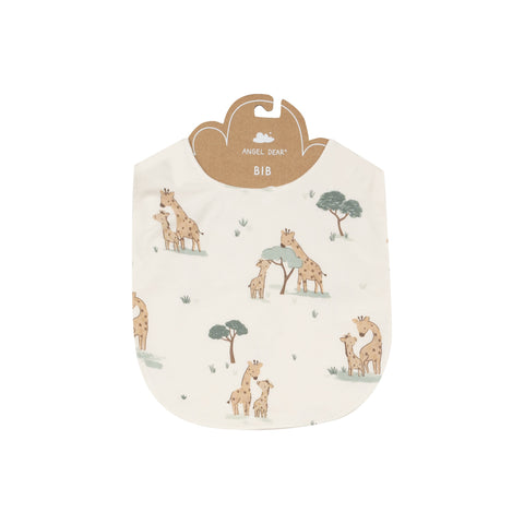 Giraffe Families Feeding Bib - Angel Dear