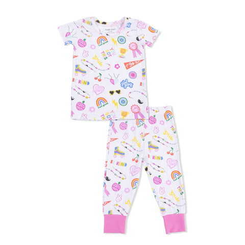 Short Sleeve Loungewear Set - Girl Power