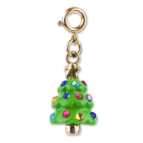 Charm It! Gold Christmas Tree Charm at Butter Bug Boutique