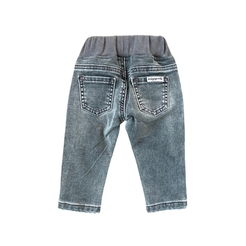 Gray Wash Denim Jeans - Babysprouts