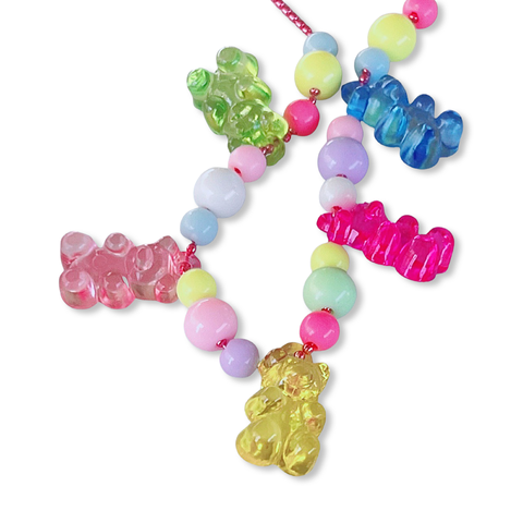 Gummy Bear Kids DIY Necklaces Craft Kit (Small) - POP CUTIE INC