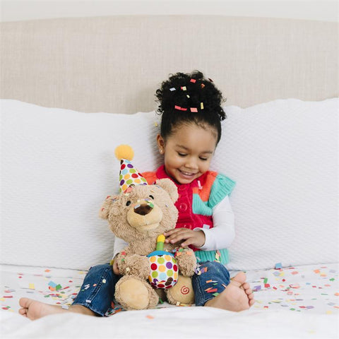 Happy Birthday Animated Teddy Stuffed Animal - GUND