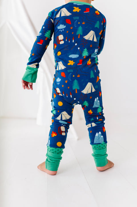 Happy Camper Baby Bamboo Pajamas - Kiki + Lulu