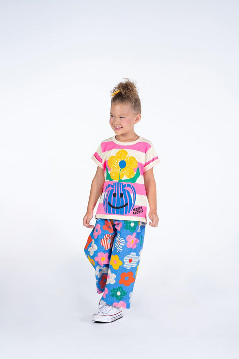 Happy Flowers Wide Leg Pants - Rock Your Baby