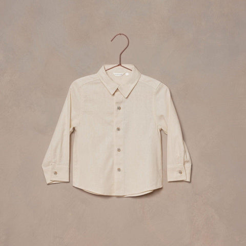 Harrison Button Down Shirt | Natural - Noralee