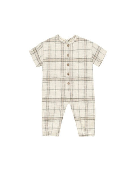 Hayes Jumpsuit | Rustic Plaid - Rylee + Cru