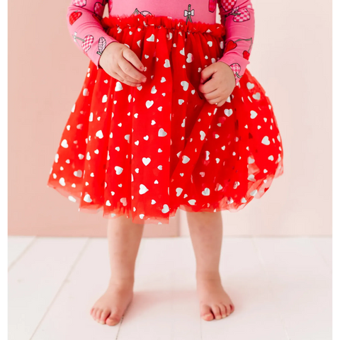 I Love You Cherry Much Tulle Dress - Kiki + Lulu