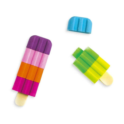 Icy Pops Scented Puzzle Erasers - OOLY