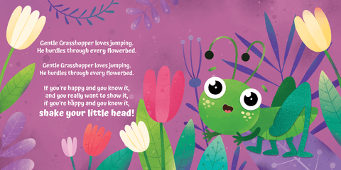 If You're Happy and You Know It Board Book - Little Hippo Books