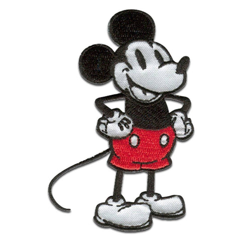 Mickey Mouse iron on patches, Minnie mouse embroidered iron on patches
