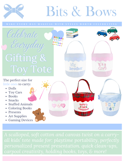 It's a Boy Gift Tote - Bits & Bows