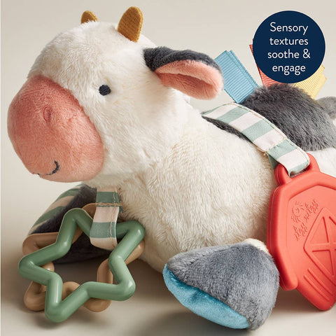 Itzy Friends Link & Love™ Activity Plush: Cow - Itzy Ritzy