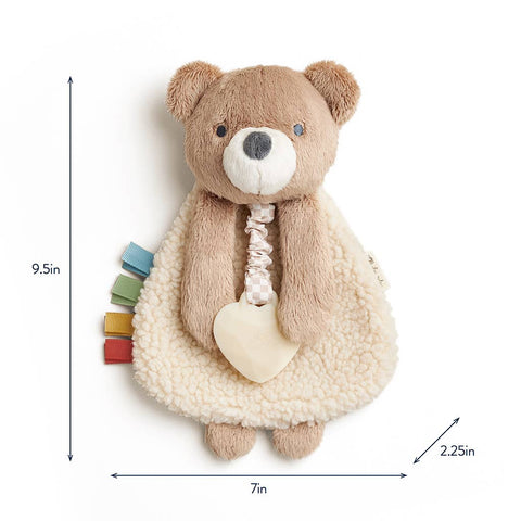 Itzy Friends Lovey™ Plush: Theo the Bear - Itzy Ritzy