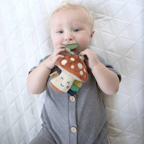 Itzy Pal™ Plush & Teether: Mushroom - Itzy Ritzy