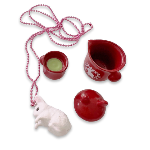 Japanese Bunny Cafe Necklace - POP CUTIE INC