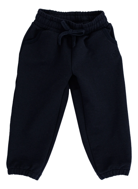 Jet Black Sweatpants - Birdie Bean