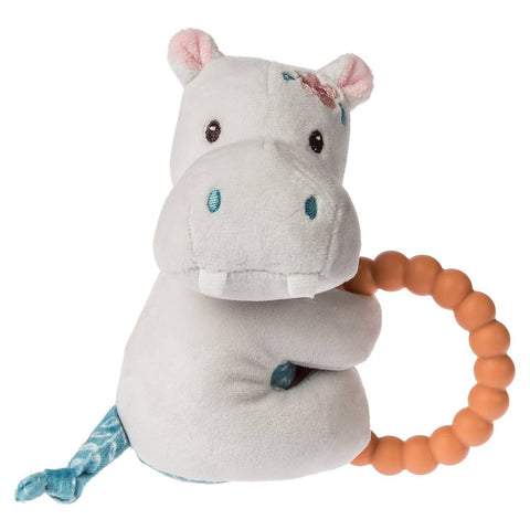 Jewel Hippo Teether Rattle - Mary Meyer