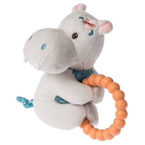 Jewel Hippo Teether Rattle - Mary Meyer