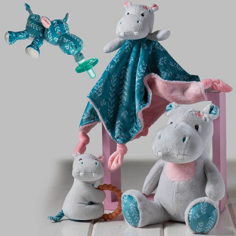 Jewel Hippo Teether Rattle - Mary Meyer