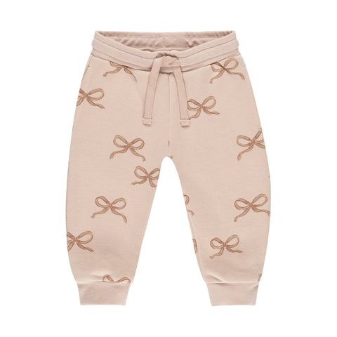 Jogger Sweatpant | Bows - Rylee + Cru