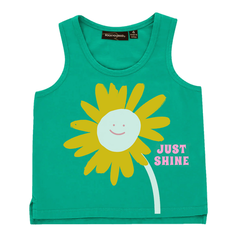 Just Shine Singlet Top - Rock Your Baby