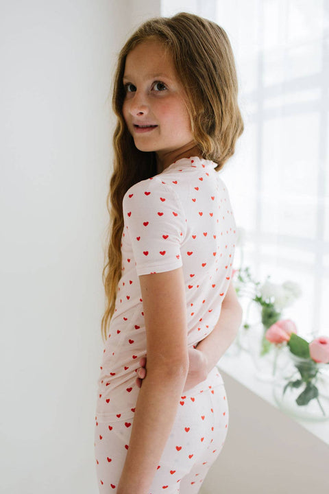 Kids Pajama in Sweetheart - Ollie Jay