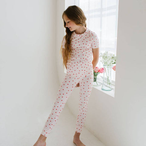 Kids Pajama in Sweetheart - Ollie Jay