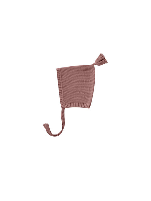 Knit Pixie Bonnet - Fig - Butterbugboutique