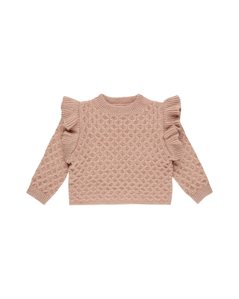 La Reina Sweater | Rose - Rylee + Cru