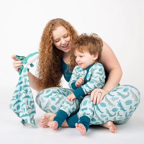 Later Alligator Baby Bamboo Pajama - Emerson and Friends