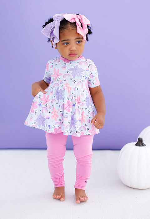 Laurel Birdie Peplum Set - Birdie Bean