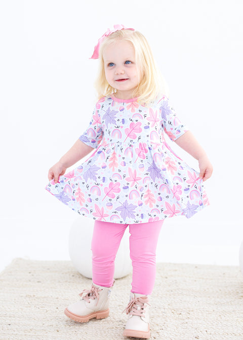 Laurel Birdie Peplum Set - Birdie Bean