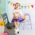 Lavender Petal Girls Tutu Skirt - Sweet Wink