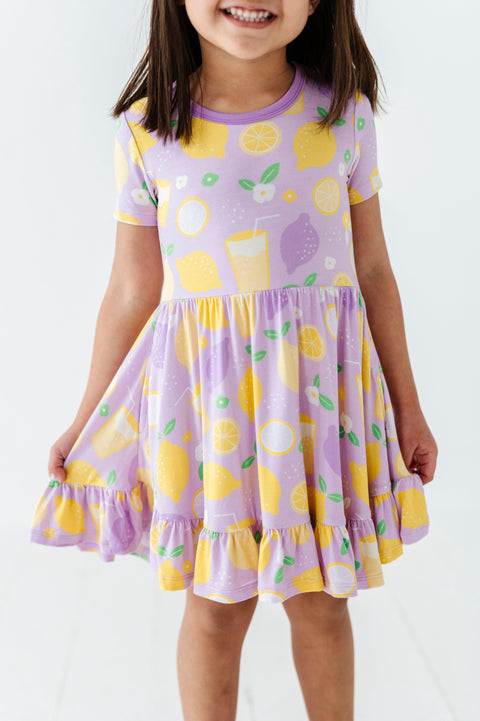 Lemonade Bamboo Twirl Dress - Kiki + Lulu