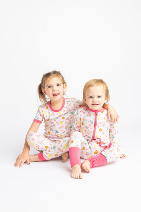 Let The Good Times Roll Bamboo Baby Pajama - Emerson and Friends