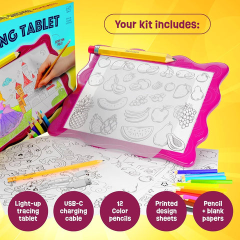 Light Up Tracing Pad - Dan&Darci