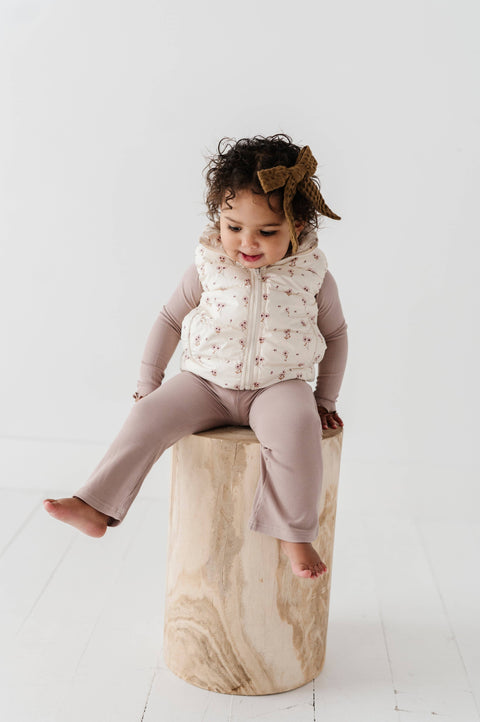 Lilac Girl's Flare Pants - Babysprouts