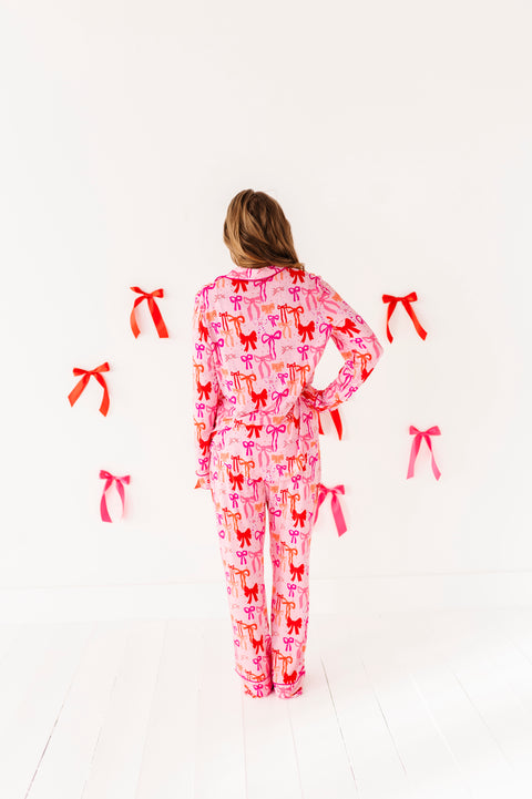 Little Bow Sleep Women's Luxe Pajama Set - Kiki + Lulu