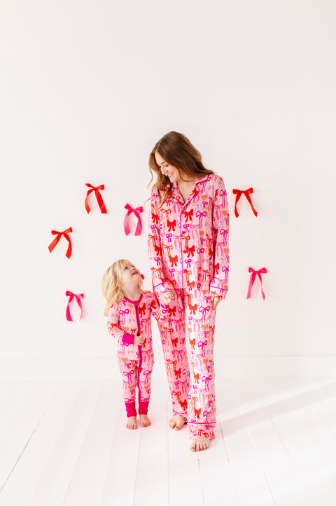 Little Bow Sleep Women's Luxe Pajama Set - Kiki + Lulu