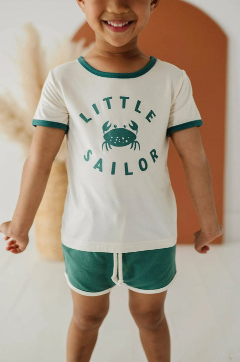 Little Sailor Retro Tee Shirt - Babysprouts